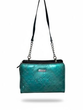 Miche Metallic Teal Shoulder Bag